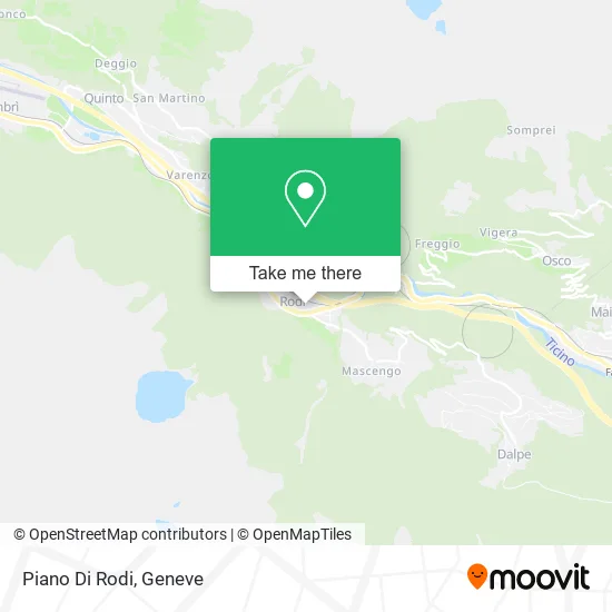 Piano Di Rodi map