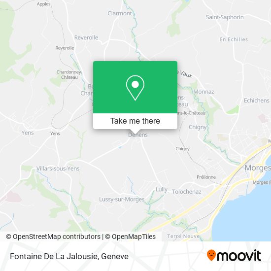 Fontaine De La Jalousie map