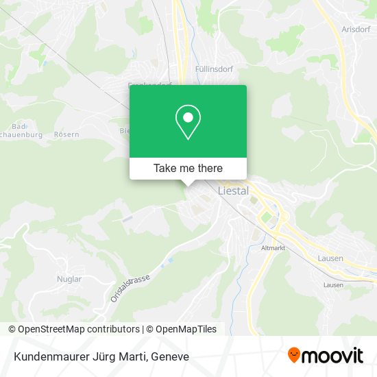 Kundenmaurer Jürg Marti map