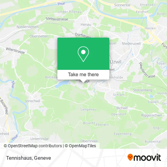 Tennishaus map