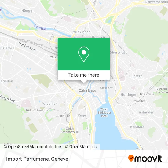 Import Parfumerie map