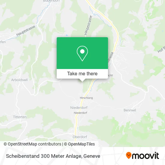 Scheibenstand 300 Meter Anlage map