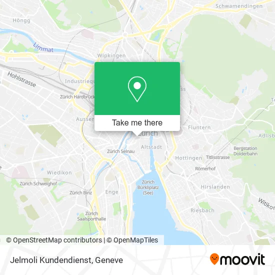 Jelmoli Kundendienst map