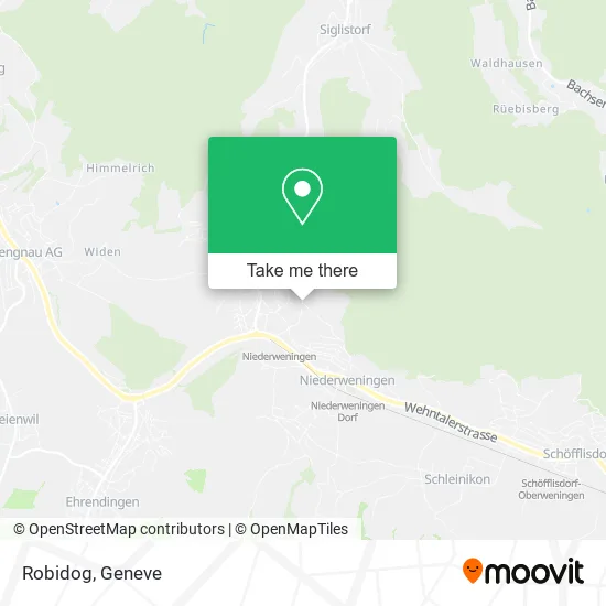 Robidog map