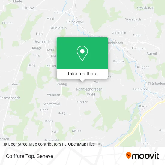 Coiffure Top map