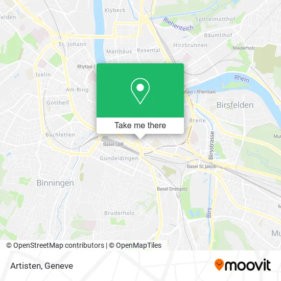 Artisten map