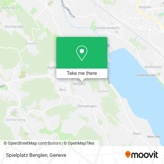 Spielplatz Benglen map