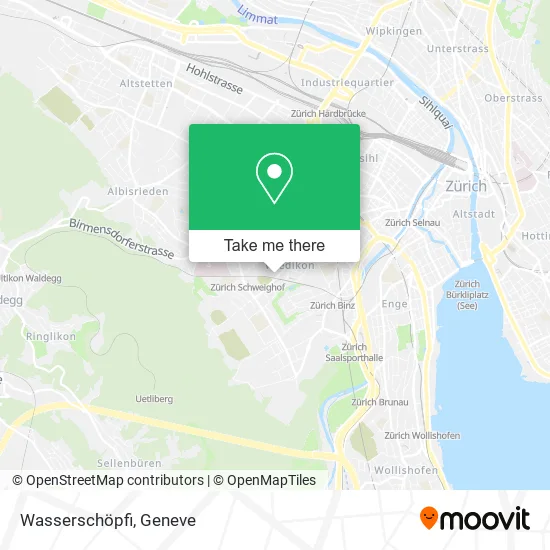 Wasserschöpfi map