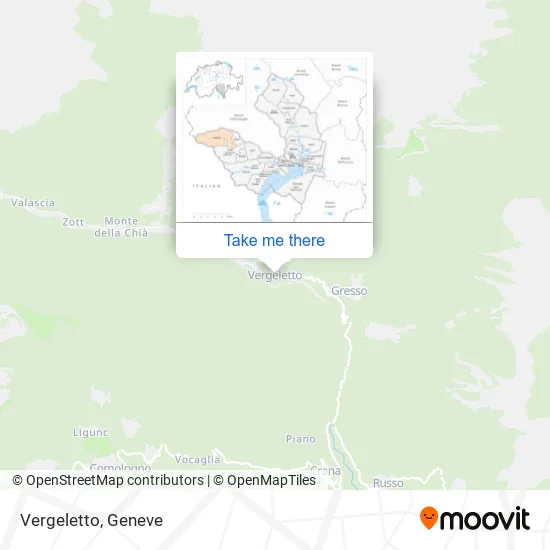 Vergeletto map