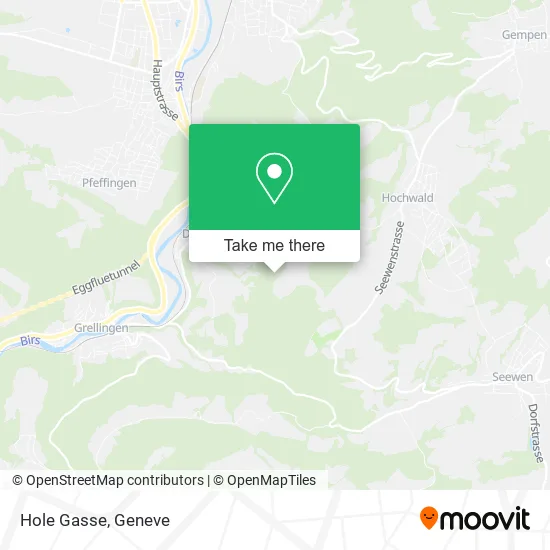 Hole Gasse map