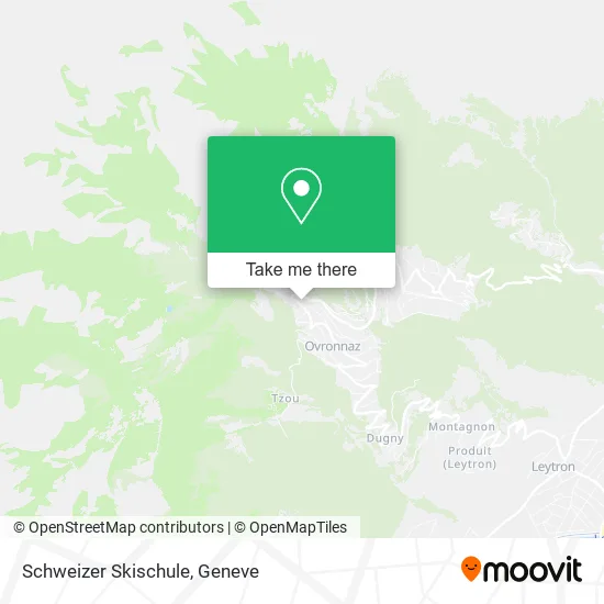 Schweizer Skischule map