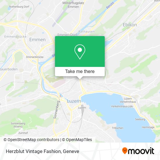 Herzblut Vintage Fashion map