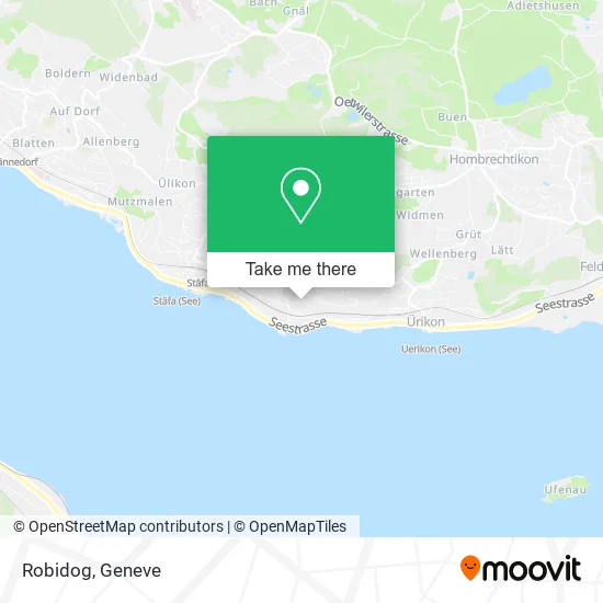 Robidog map