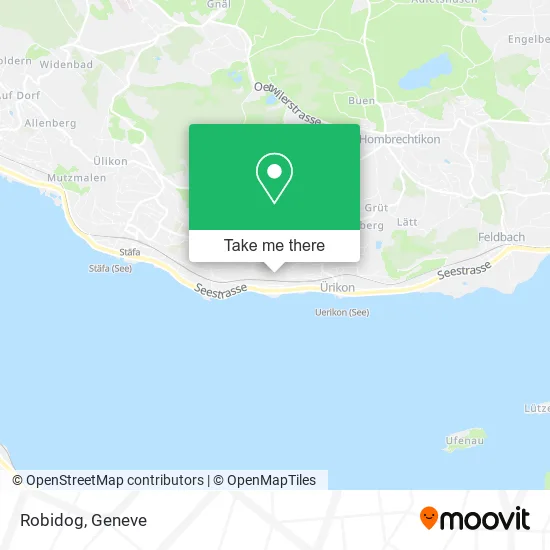 Robidog map