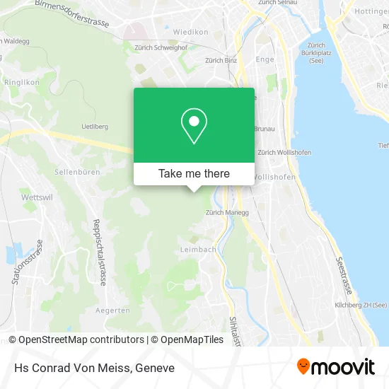 Hs Conrad Von Meiss map