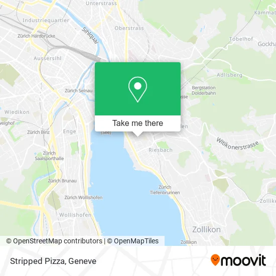 Stripped Pizza map