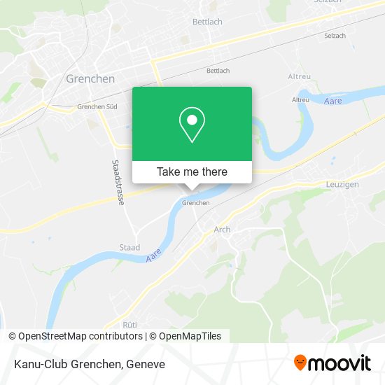 Kanu-Club Grenchen map