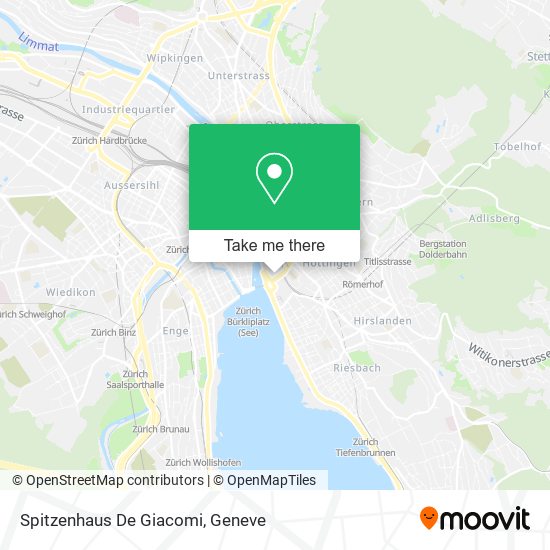 Spitzenhaus De Giacomi map