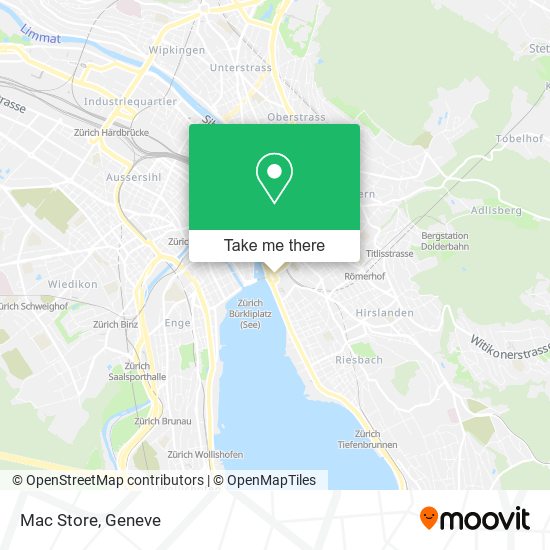 Mac Store map