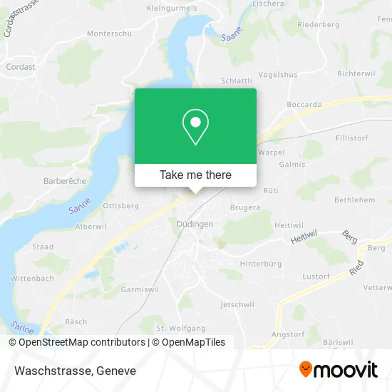 Waschstrasse map