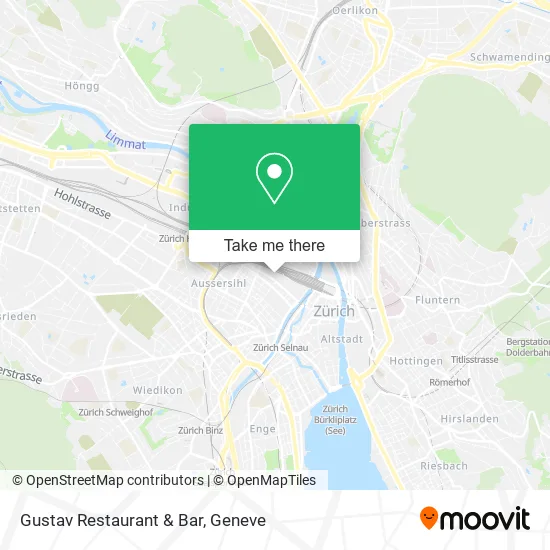 Gustav Restaurant & Bar map