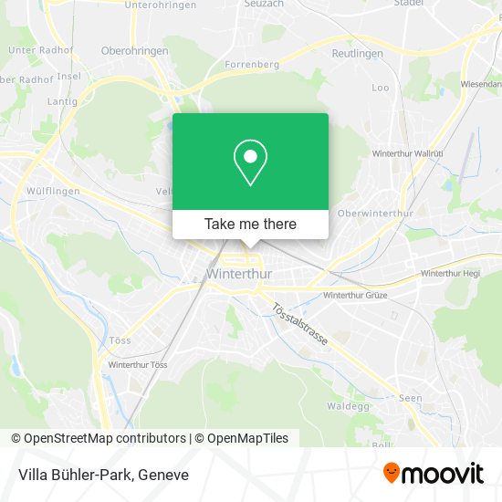 Villa Bühler-Park map