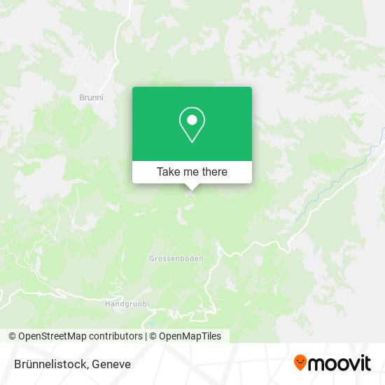 Brünnelistock map