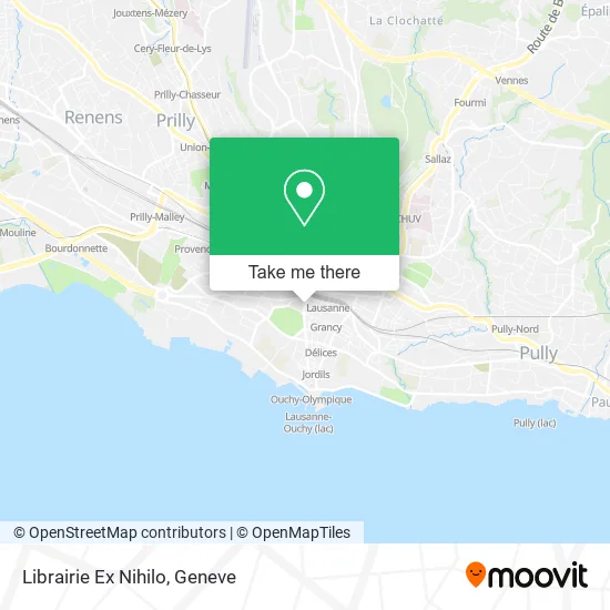 Librairie Ex Nihilo map