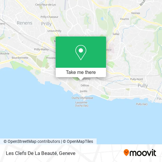 Les Clefs De La Beauté map