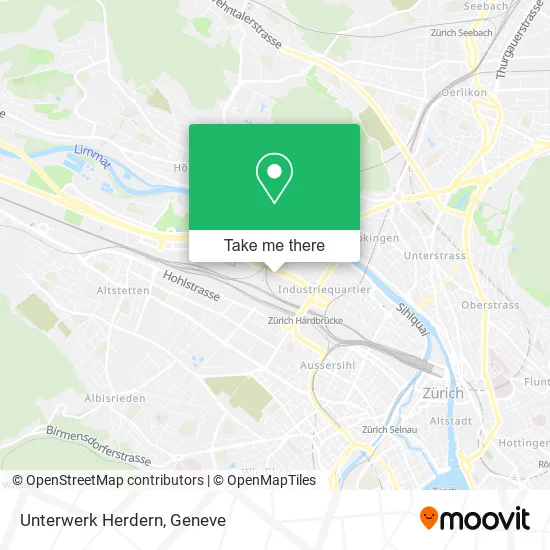 Unterwerk Herdern map