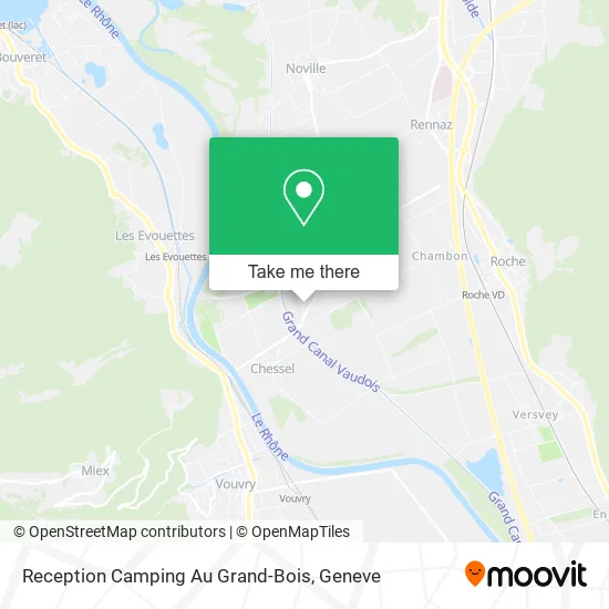 Reception Camping Au Grand-Bois map