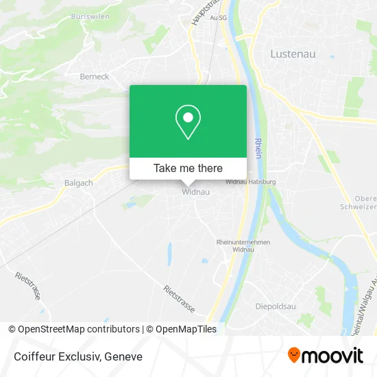 Coiffeur Exclusiv map