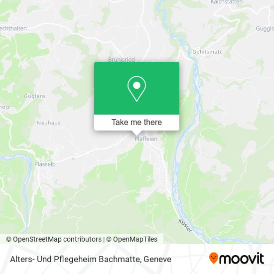 Alters- Und Pflegeheim Bachmatte map