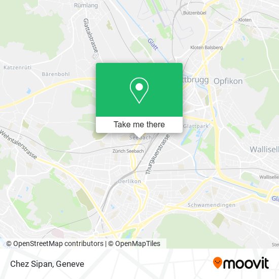 Chez Sipan map