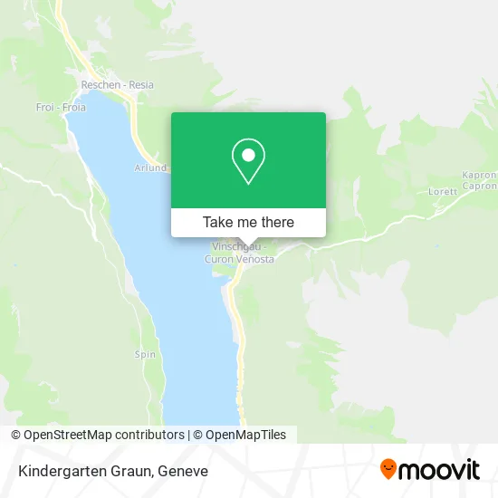 Kindergarten Graun map