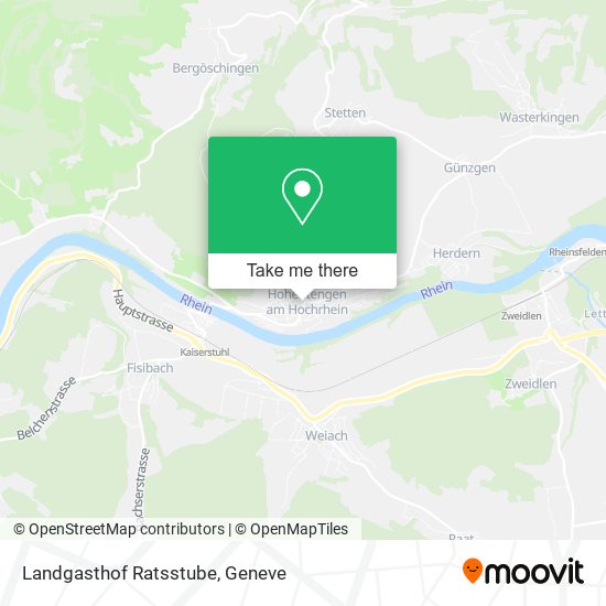 Landgasthof Ratsstube map