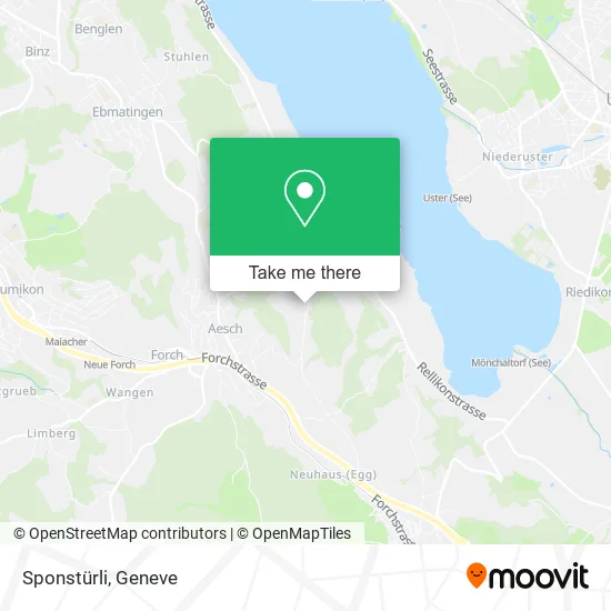 Sponstürli map