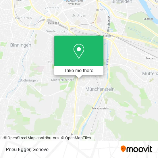 Pneu Egger map
