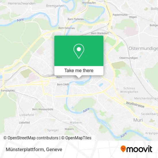 Münsterplattform map