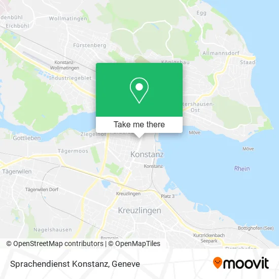 Sprachendienst Konstanz map