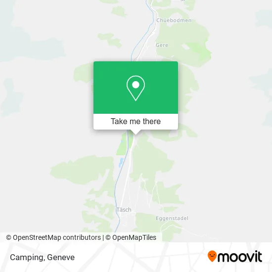 Camping map