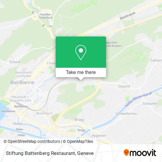 Stiftung Battenberg Restaurant plan