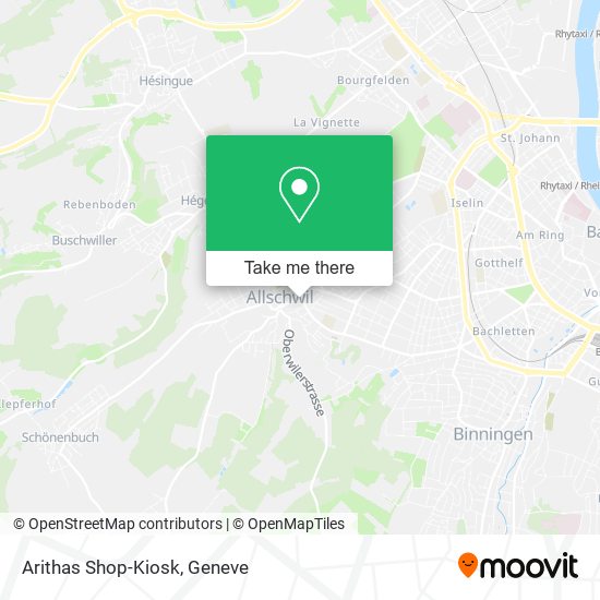 Arithas Shop-Kiosk map