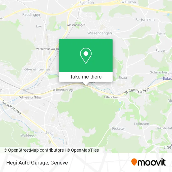 Hegi Auto Garage map