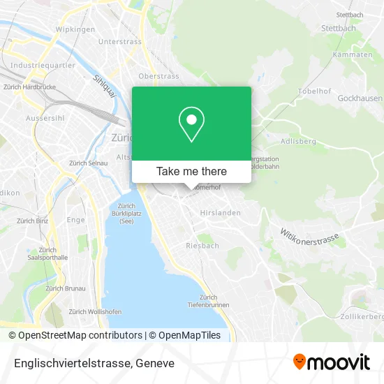 Englischviertelstrasse map