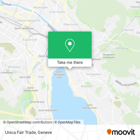 Unica Fair Trade map