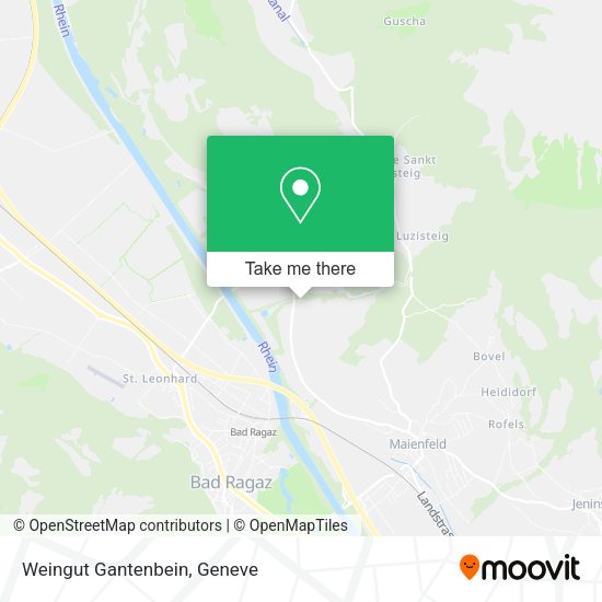 Weingut Gantenbein map