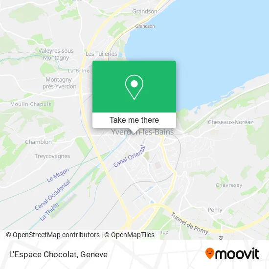 L'Espace Chocolat map