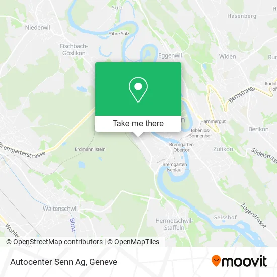 Autocenter Senn Ag plan