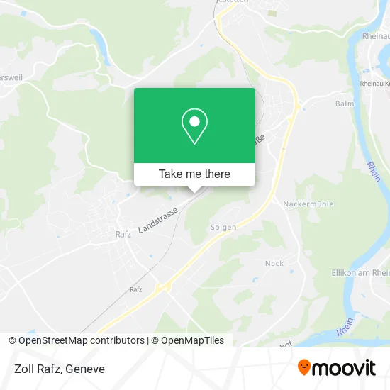 Zoll Rafz map